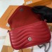 Louis Vuitton Red New Wave Chain Pochette M63956