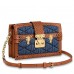 Louis Vuitton Trunk Clutch Malletage Denim M55047