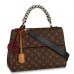 Louis Vuitton Monogram Cluny MM Bag With Braided Handle M44669