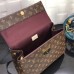 Louis Vuitton Monogram Cluny MM Bag With Braided Handle M44669