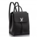 Louis Vuitton Black Lockme Backpack M41815