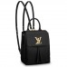 Louis Vuitton Black Lockme Mini Backpack M54573