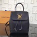 Louis Vuitton Black Lockme Mini Backpack M54573