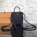 Louis Vuitton Black Lockme Mini Backpack M54573