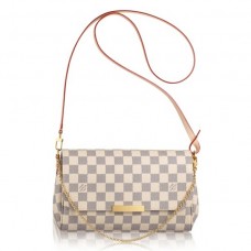 Louis Vuitton Favorite MM Bag Damier Azur N41275