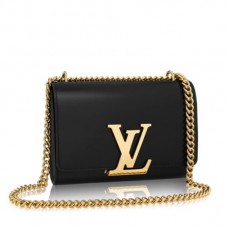 Louis Vuitton Black Chain Louise MM Bag M41279