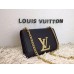 Louis Vuitton Black Chain Louise MM Bag M41279