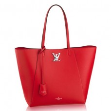 Louis Vuitton Red Lockme Cabas Bag M42290