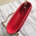 Louis Vuitton Pochette Louise GM Bag In Red Calfskin M54113