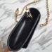 Louis Vuitton Pochette Louise GM Bag In Black Calfskin M54230