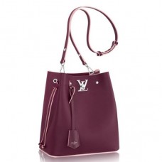 Louis Vuitton Bordeaux Lockme Bucket Bag M54680