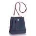 Louis Vuitton Navy Blue Lockme Bucket Bag M54681