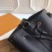 Louis Vuitton Black Lockme Bucket Bag M43878