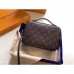 Louis Vuitton Black Saintonge Bag Monogram M43555