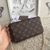 Louis Vuitton Felicie Chain Wallet Monogram Canvas M61276