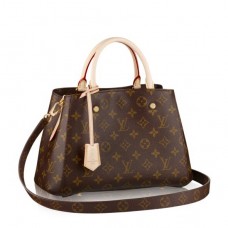 Louis Vuitton Montaigne BB Bag Monogram Canvas M41055