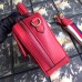 Gucci Red GG Marmont Small Shoulder Bag