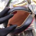 Gucci GG Marmont Mini Round Bag In Black Diagonal Leather