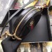 Gucci Black Ophidia Mini Round Shoulder Bag