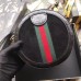 Gucci Black Ophidia Mini Round Shoulder Bag