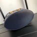 Gucci 1955 Horsebit Bucket Bag In Navy Calfskin