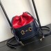 Gucci 1955 Horsebit Bucket Bag In Navy Calfskin