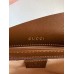 Gucci 1955 Horsebit Shoulder Bag In Brown Leather