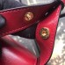 Gucci 1955 Horsebit Shoulder Bag In Red Leather