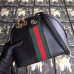 Gucci Black Calfskin Ophidia Small Shoulder Bag