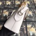Gucci White Calfskin Ophidia Small Shoulder Bag