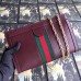 Gucci Bordeaux Ophidia Calfskin Small Shoulder Bag