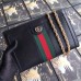 Gucci Black Ophidia Calfskin Small Shoulder Bag