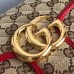 Gucci GG Marmont Small Shoulder Bag In Beige GG Canvas