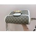 Gucci 1955 Horsebit Small Shoulder Bag With White Trim