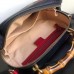 Gucci GG Marmont Small Shoulder Black Bag With Bamboo