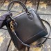 Gucci 1955 Horsebit Small Top Handle Bag In Black Calfskin