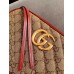 Gucci Original GG Marmont Small Camera Bag With Red Trim