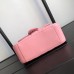 Gucci GG Marmont Mini Top Handle Bag In Pastel Pink Leather