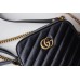 Gucci Black Mini GG Marmont Shoulder Bag