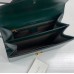 Gucci Sylvie 1969 Calfskin Small Top Handle Green Bag