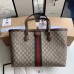 Gucci Ophidia Medium Tote In GG GG Supreme Canvas