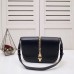 Gucci Sylvie 1969 Small Shoulder Bag In Black Calfskin