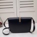 Gucci Sylvie 1969 Small Shoulder Bag In Black Calfskin