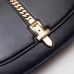 Gucci Sylvie 1969 Small Shoulder Bag In Black Calfskin