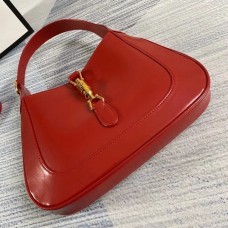 Gucci Jackie 1961 Small Hobo Bag In Red Leather