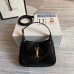 Gucci Jackie 1961 Mini Hobo Bag In Black Leather