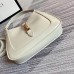 Gucci Jackie 1961 Mini Hobo Bag In White Leather