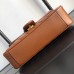 Gucci Brown GG Marmont Small Matelasse Shoulder Bag