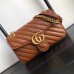 Gucci Brown GG Marmont Small Matelasse Shoulder Bag