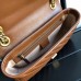 Gucci Brown GG Marmont Small Matelasse Shoulder Bag